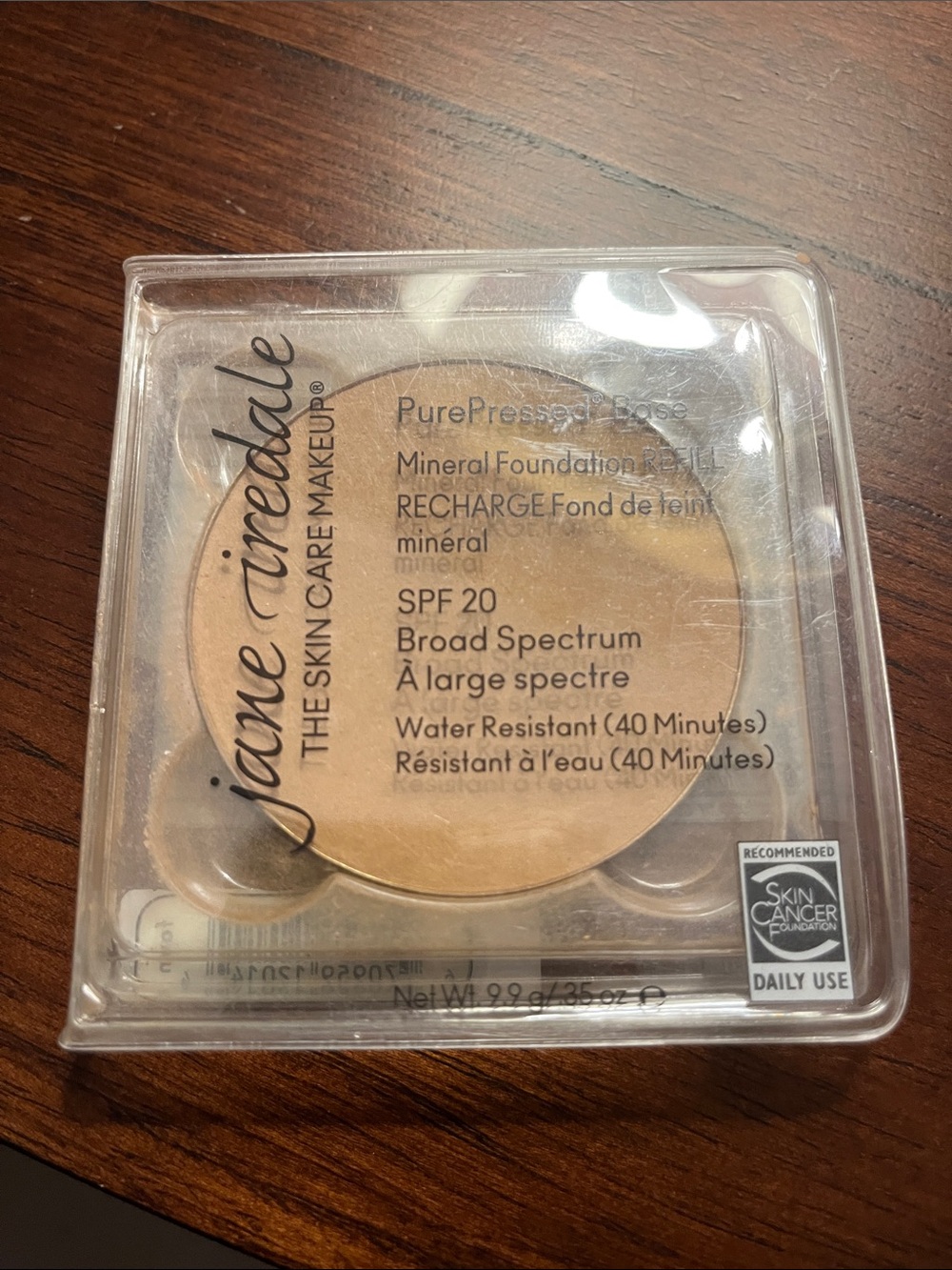 jane iredale Pressed Mineral Foundation Refill - color Fawn . New